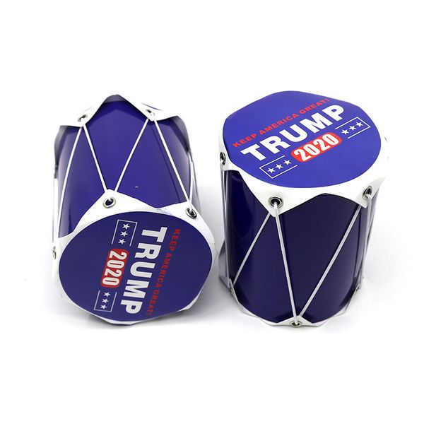 

new election products rattles mini paper waterproof trump 2020 cheer rattle drums party noise maker dhd1748