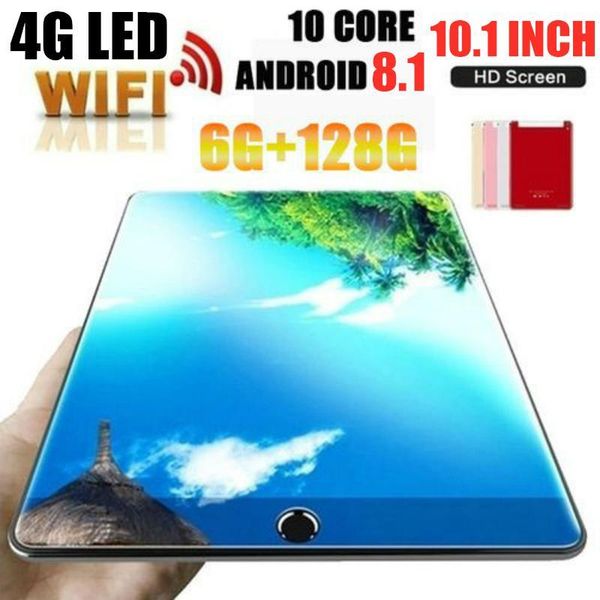

2020 new google android 8.0 10 inch 10 core tablets 4g lte phone call tablet 6gb 128gb dual sim 5.0mp wifi gps tablets pad