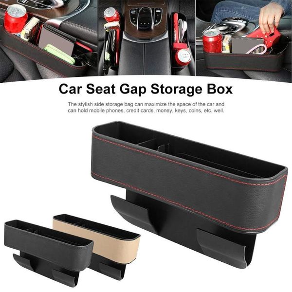 

car seat organizer holder car seat gap organizer durable gap filler side pocket storage box for holding phone wallet cup