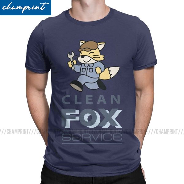 

funny anime ajin clean fox service for round collar short sleeve gift idea sport hooded sweatshirt hoodie men t shirt
