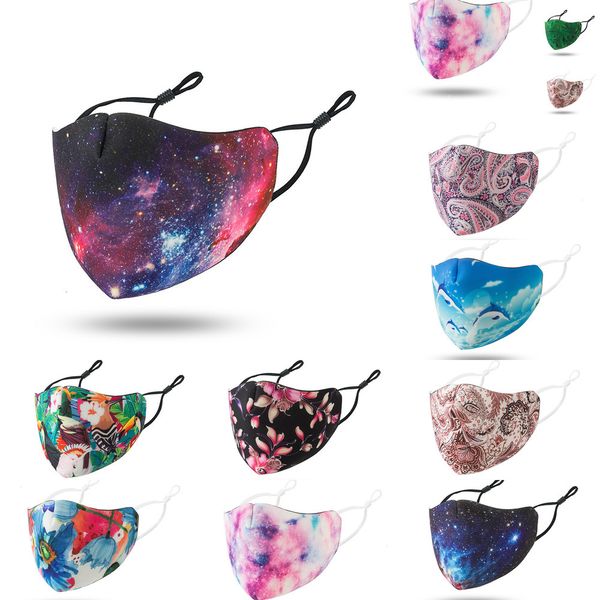 

factory pm2.5 cotton adults printing face protective dustproof anti-dust breathable mask anti haze reusable mouth-muffle pk8ha