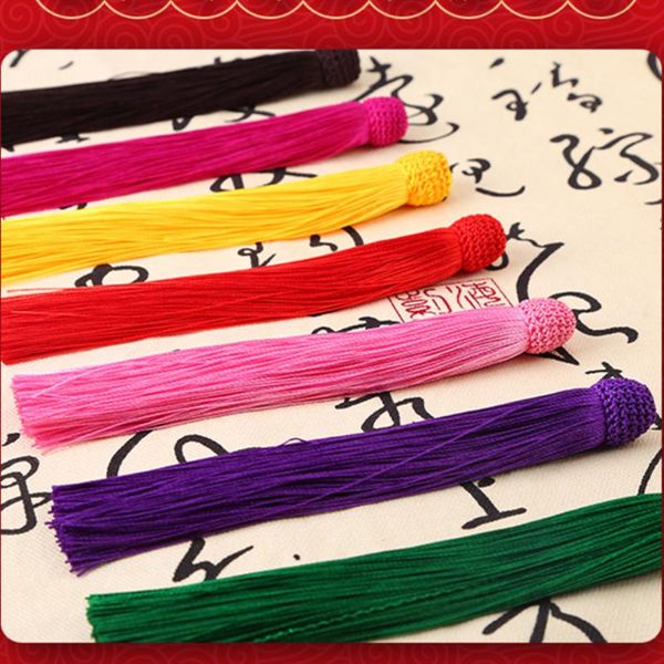 

2pc polyester net cap tassel diy pendant jewelry home textile curtain garments decorative accessories key chain handbag pendants h bbymqf