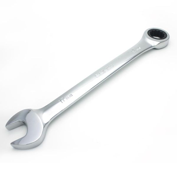 

17 mm ratchet combination metric wrench set torque gear ring and socket wrench set nut tool universal adjustable 17mm