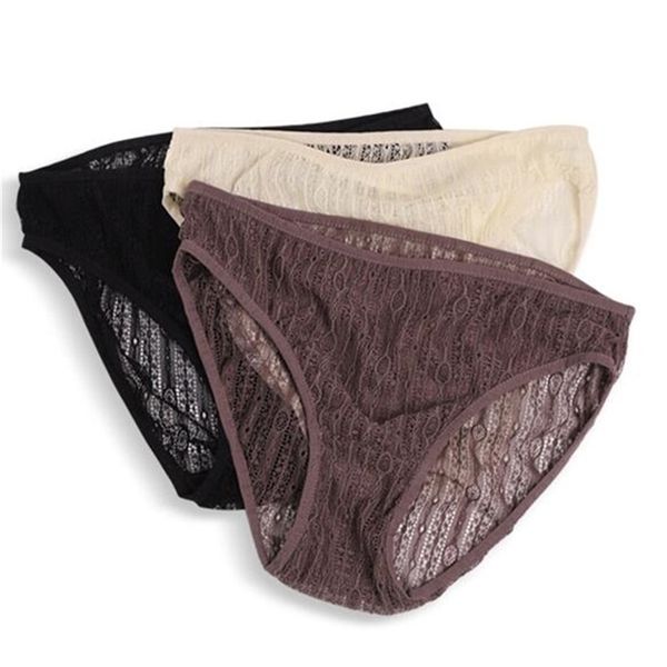 

3 pack women's 100% silk lining mesh panties briefs underwear lingerie s  l tg003 201112, Black;pink