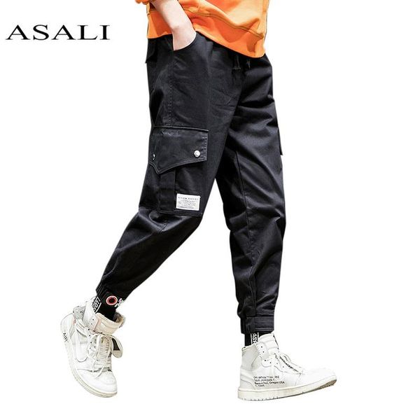 

men's pants black combat army cargo working pant tactical men jogger solid cotton mens casual slim trousers