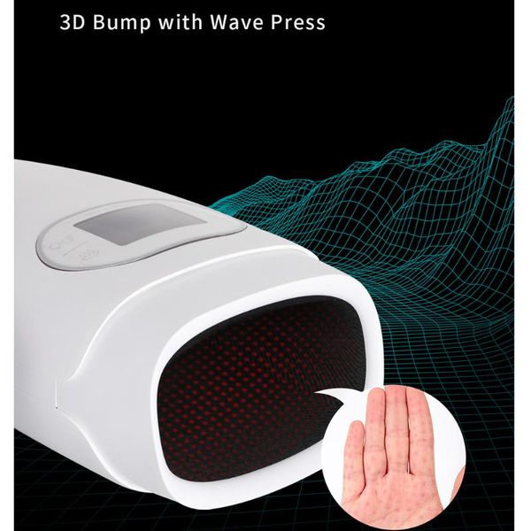 

graphene heating air compression acupressure hand palm massager