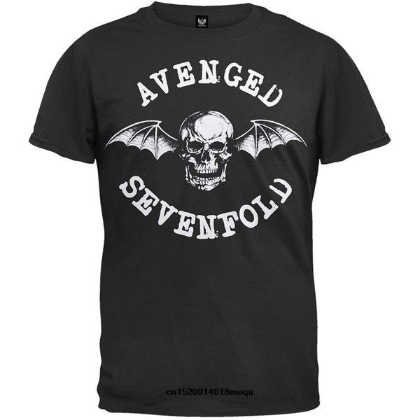 

тенниска мужская мода футболка avenged sevenfold классический deathbat t-shirt men summer футболка черный спорт толстовка с капюшоном толсто