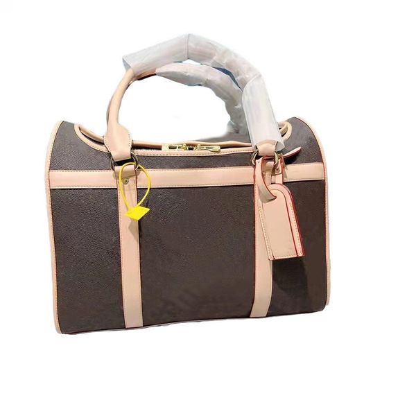 

pet carrier oversize duffel bags fashiond dog carrier clutch women bag crossbody handbags tote handbag luggages designers genuine leather sh