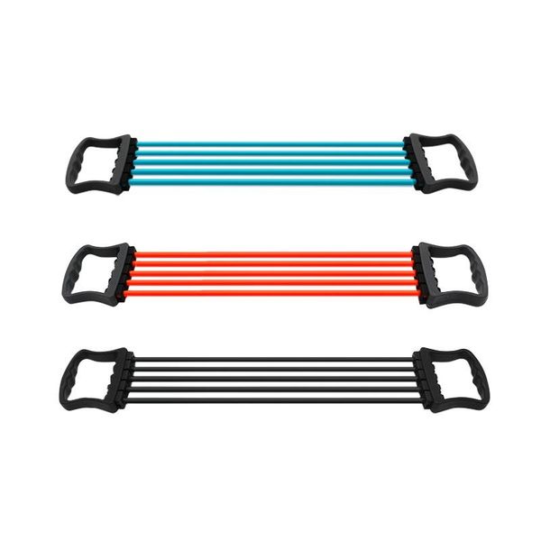 

resistance bands sports chest expander rubber elastic rope workout fitness latex exercise yoga tube pull x280a