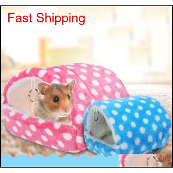 

cute small animal cages pet rabbit hamster house bed rat qquirrel guinea winter warm hanging c qylsfr yh_pack