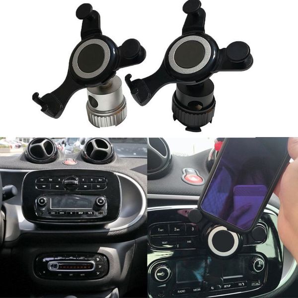 

phone holder clip car air vent magnetic bracket for m~ercedes-benz smart fortwo