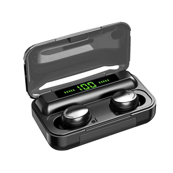

f9 5c bluetooth 5.0 earphones tws wireless headphones handsheadphone sports earbuds gaming headset