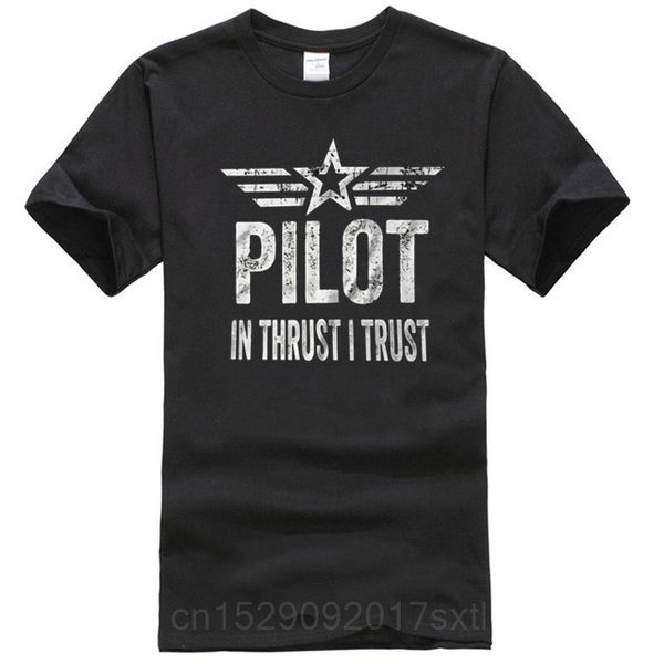 

спорт pilot в thrust i trust t-shirt смешной pilot tee shirt