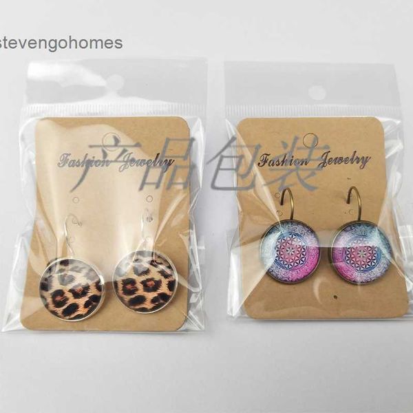 

jewelry fangtuo earhook time henna ebya earrings glass, Golden