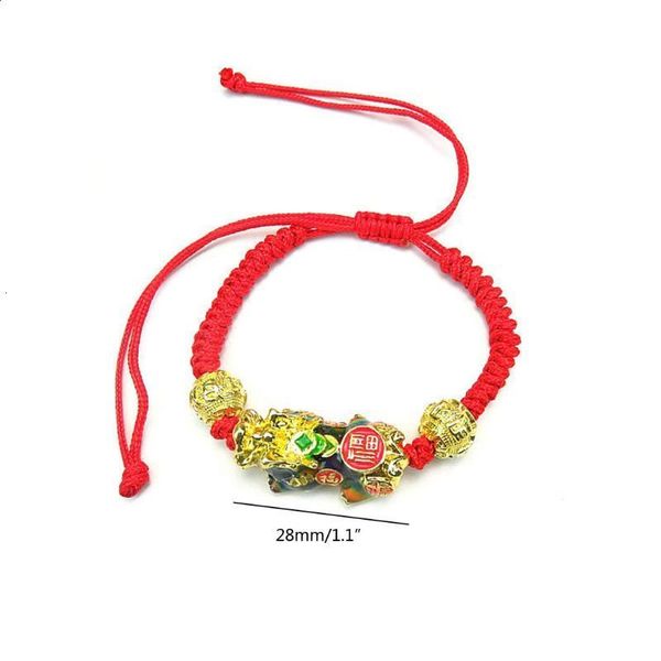 

factory8jbltemperature change color red charm pi kabbalah xiu string braided mood bracelets