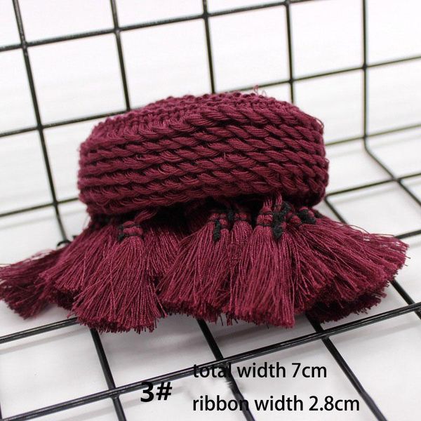 

6yards diy accessories lace tassel small tassels cotton bohemian tassel trimming fringes for sewing clothes curtains decoration h jllwjx