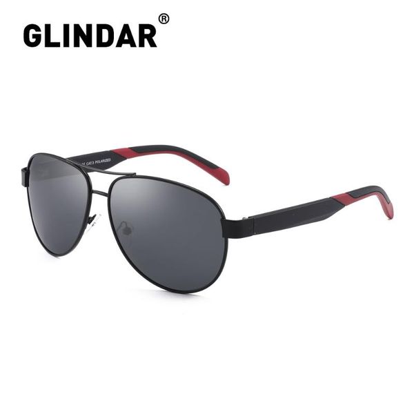 

glindar retro polarized sunglasses women men vintage pilot sunglasses brand designer sun glasses ultralight, White;black