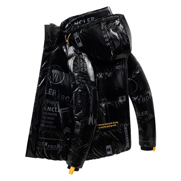 

2020 selling winter clothes hooded ultra light down jacket for men youth sale plussize outer streetwear warm down-jacket-men, Black