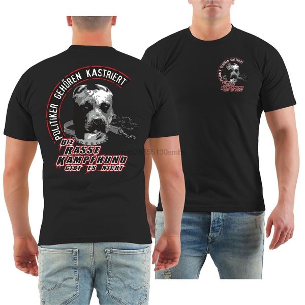 

t die rasse kampfhund gibt es nicht staffordshire staff pit bullterrier cool casual pride fashion 2 side sport sweatshirt hoodie t shirt