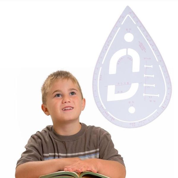 

1pc plastic curve metric sewing ruler measure for dressmaking tailor grading curve ruler pattern design dress maki bbyexs, Black