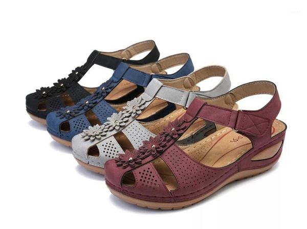 

sandals 2021 summer women plus size wedges shoes for flip flops femme platform ladies soft1, Black