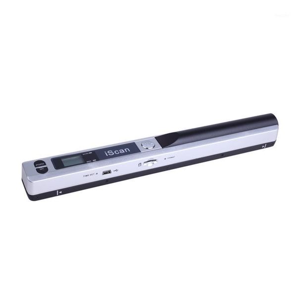 

portable handheld document scanner 227x20x20mm 900 dpi usb 2.0 lcd display support jpg / pdf format selection1