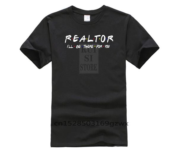 

men's cartoon fun realtor i ll be there for you 2019 summer men s short fashion men hoodie designers t shirts sweatshirt