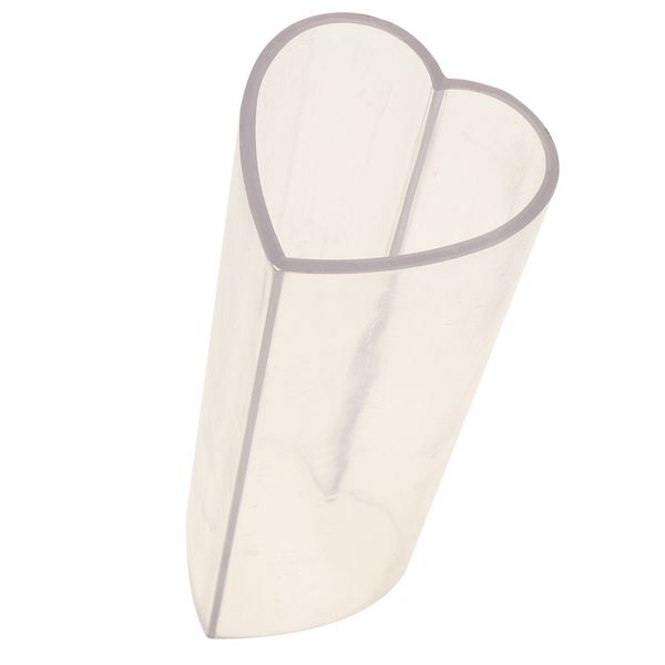 

plastic heart shaped candle mold soap mold tool diy candle making 51x51x152mm