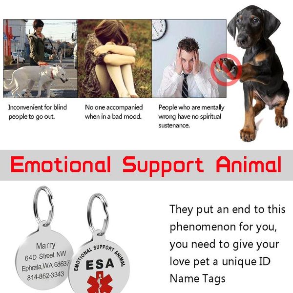 

custom pet id tags stainless steel personalized dog cat tag engraved dogs pets collar accessories bone round name p wmtizc