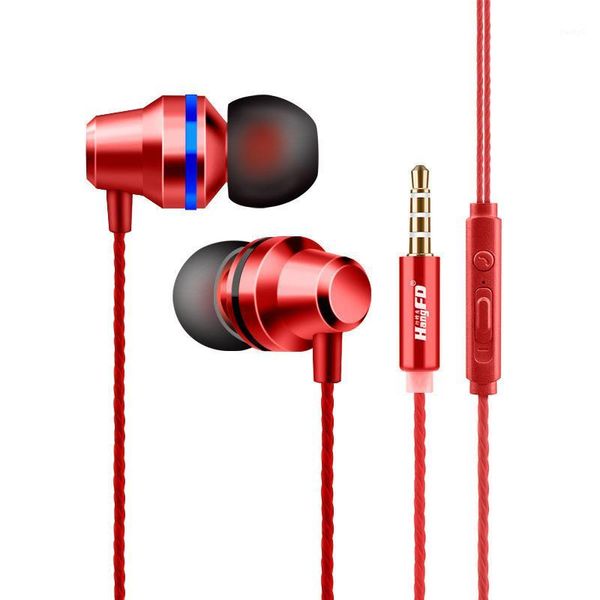 

hengshanlao 3.5mm wired earphone in-ear sport headset with mic volume control waterproof music gaming for huawei1