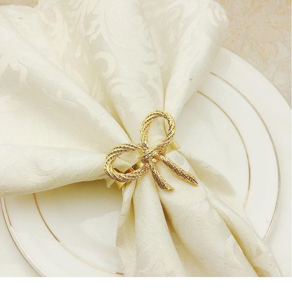 

6pcs/set bowknot napkin rings holders set snowflake elk star jewelry wreath napkin buckle chritmas dinner tab qylipw