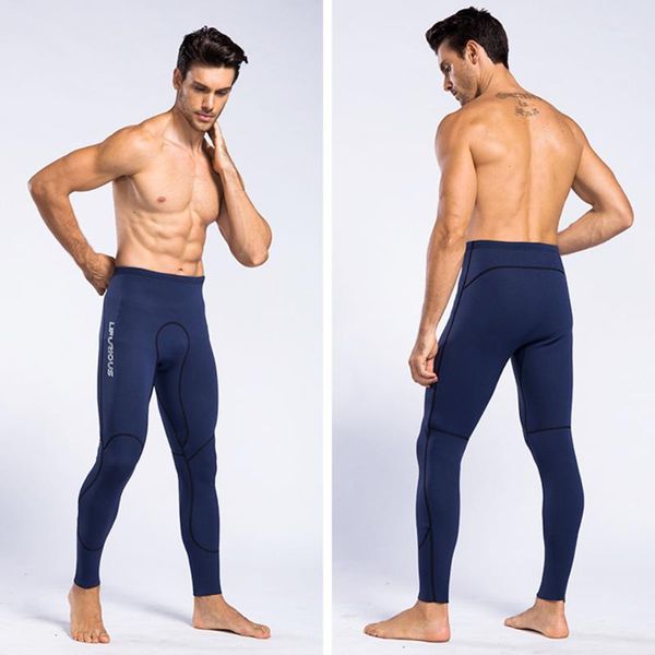 

mens neoprene wetsuit pants scuba diving snorkeling surfing swimming warm trousers leggings tights size s-xl1