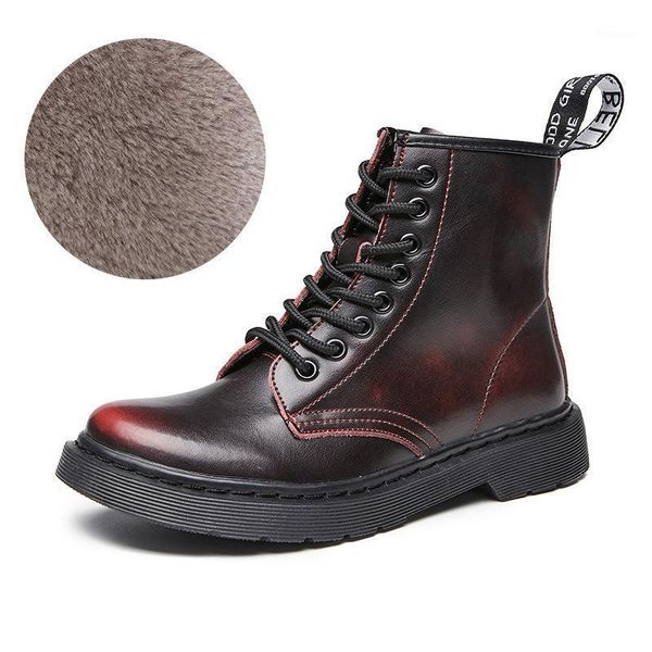 

boots women soft leather shoes woman white ankle motorcycle female autumn winter punk botas mujer 2021 spring1, Black