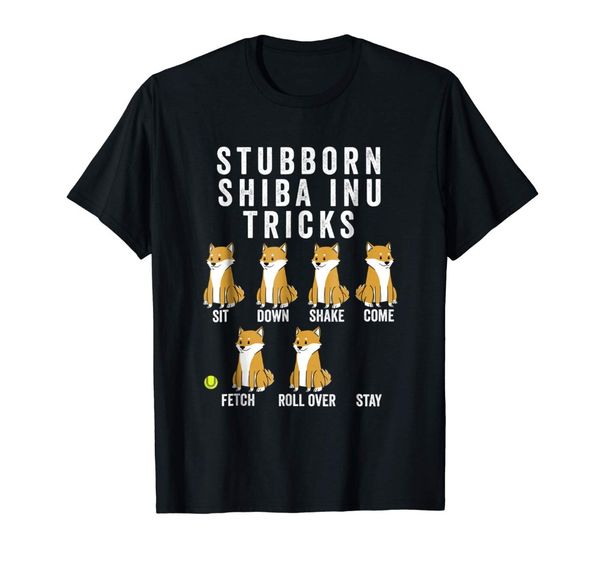 

stubborn shiba inu tricks funny dog gift novelty 3d printed short sleeve men's sport hooded sweatshirt hoodie men t shirt