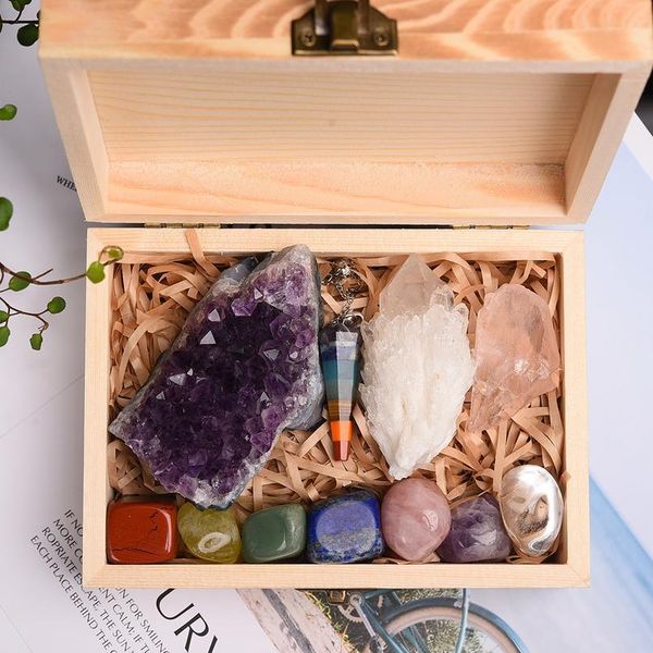 

11pc natural amethyst cluster quartz crystal mineral specimen healing stones rough ore seven chakras therapy stone woo qylylx, Black