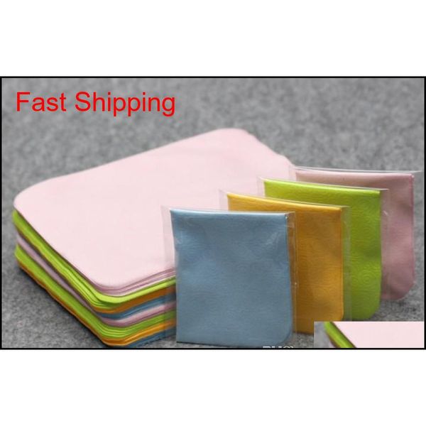 

1set=100pcs gray cleaning cloth microfiber glasses cloth sunglasses accessories three colors eyewear lens cl qylryp mj_fashion