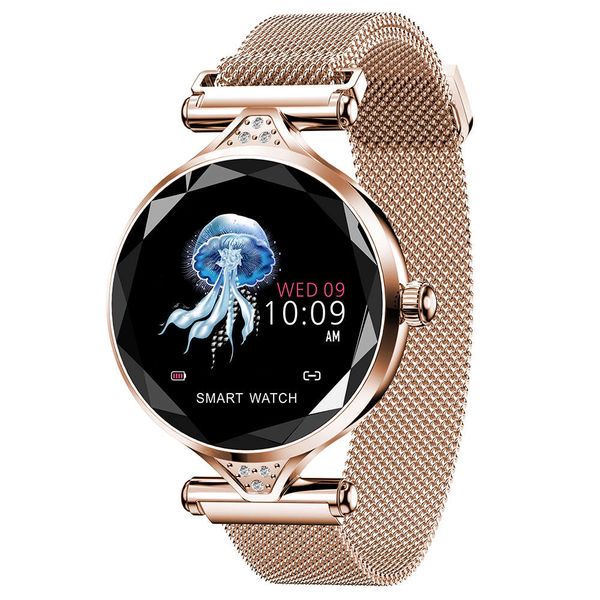 

h1 smart watch, bracelet with heart rate and blood prsure monitor, pedometer, fitns, valentine's day gift