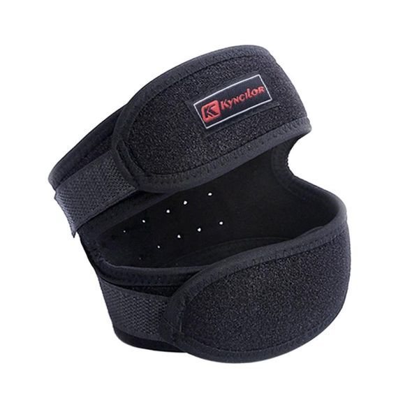 

2020 knee support brace running leg guard patella outdoor sport pads gym outdoor footful padded sale, Black;gray