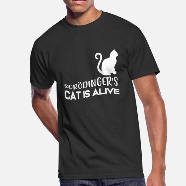 

schrödingers cat t shirt прохладный популярные горячее tracksuit толстовка толстовка