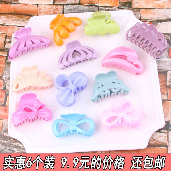 

laishi xiwanghong среднего зажима волос детей простой ванны большой захват головы назад