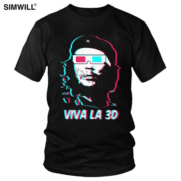

мода che guevara классический дизайн glitch art коротким рукавом круглый шеи viva la 3d коммунизм герой tee толстовка с капюшоном толстовка