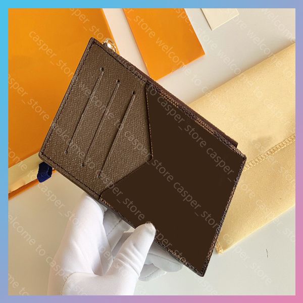 

mens wallet 2021 luxurys designers bags women card holder coin purse pochette wallets key passport holder clutch new long purses credit card, Brown;gray
