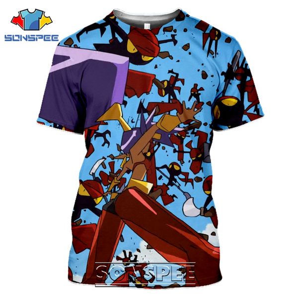 

promare cartoon anime 3d print shirts graphic anime graphic men clothing