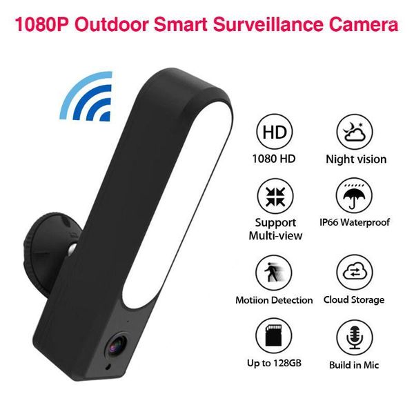 

outdoor smart home surveillance camera wifi wireless ip66 hd outdoor courtyard camera with high brightness light wifi1