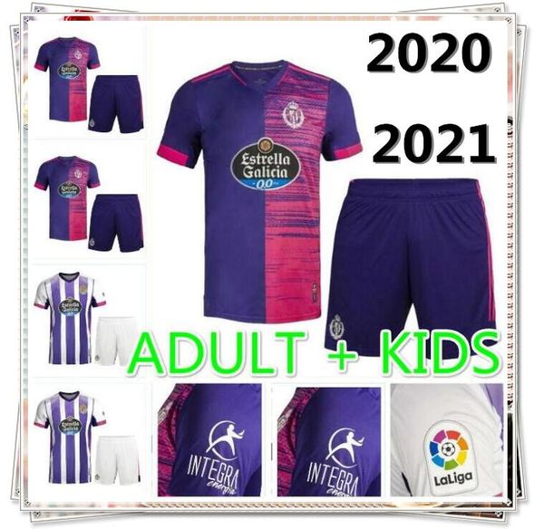 

20 21 real valladolid soccer jerseys and kids 2020 2021 real valladolid toni villa home away football shirt, Black;yellow
