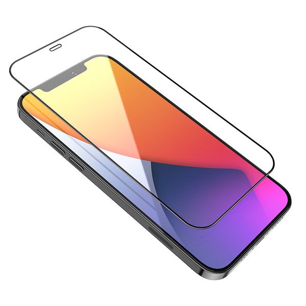 

протектор экрана для iphone 12mini 12 / 12pro 12promax anti-царапины небьющиеся полноэкранный защитные high definition front закаленное стек