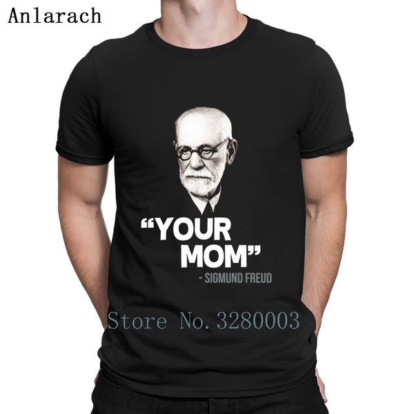 

ваша мама зигмунд фрейд quote t shirt letters sunlight s-xxxl печати моды обычного лето хлопка рубашка спорт с капюшоном hoodie