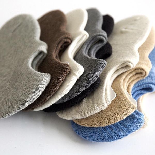 

socks & hosiery classic henny rue 22cm boat breathable summer style men women brand fashion cotton sock slippers, Black;white