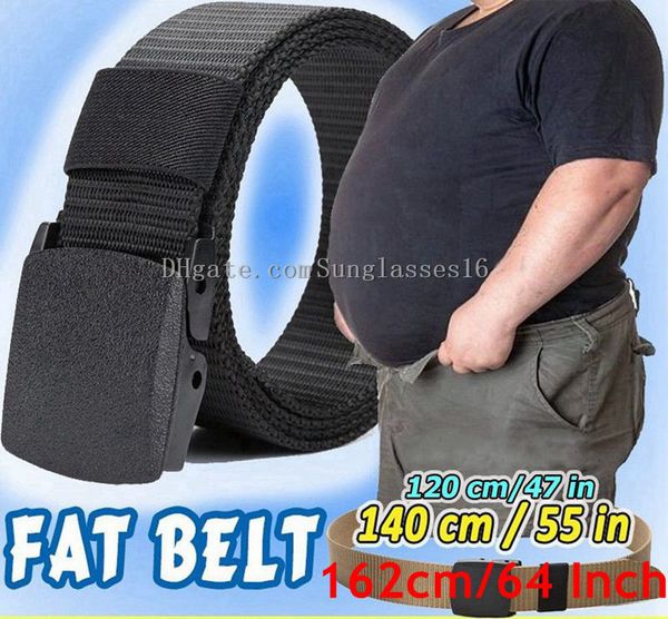 

7 color men female belts military adjustable belt men outdoor travel tactical waist belt with plastic buckle for pants plus big size, Black;brown