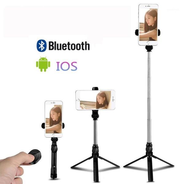 

adjustable bluetooth selfie stick remote control tripod handphone live p holder tripod camera self-timer artifact rod1